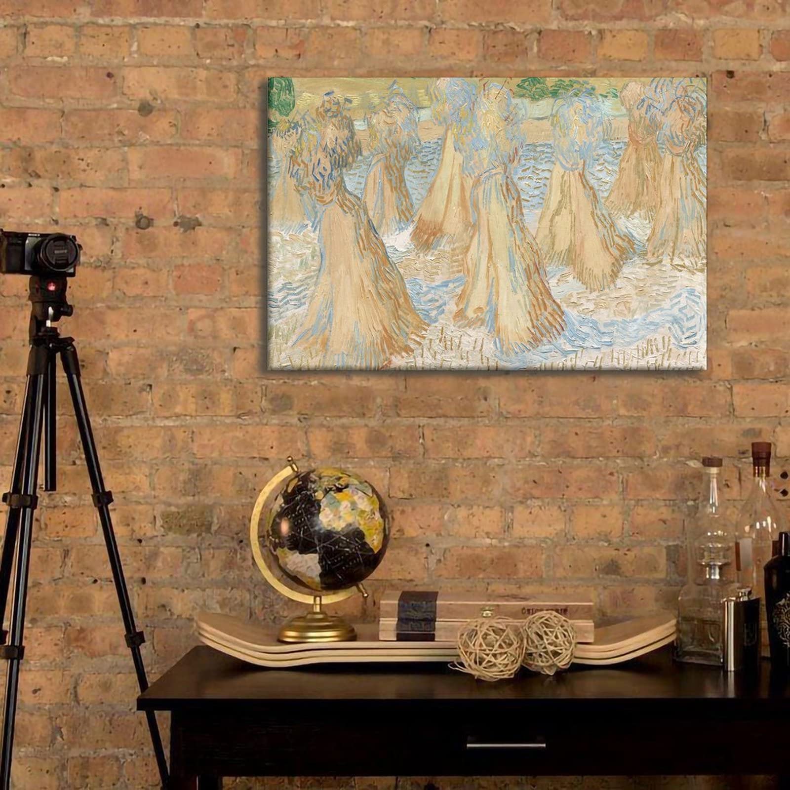 Amazon｜ゴッホの作品リスト ウィートフィールド トピックス『藁の山3